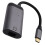 Διανομέας πολλαπλών θυρών USB-C από κράμα αλουμινίου, λύση συνδεσιμότητας 8
