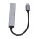 Διανομέας USB για φορητό υπολογιστή USB C, γρήγορη φόρτιση PD και θύρες USB, 4