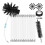 Manual Bendable Nylon Chimney Cleaning Sweep Set for Various 1