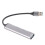 Φορητός διανομέας USB από κράμα αλουμινίου, λεπτός σχεδιασμός Plug and Play 8