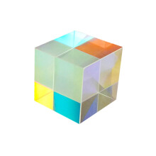 Optical Glass Lens 20 X 20 X 20 Mm Prism Optical Cube for Party Ornaments Home Decoration