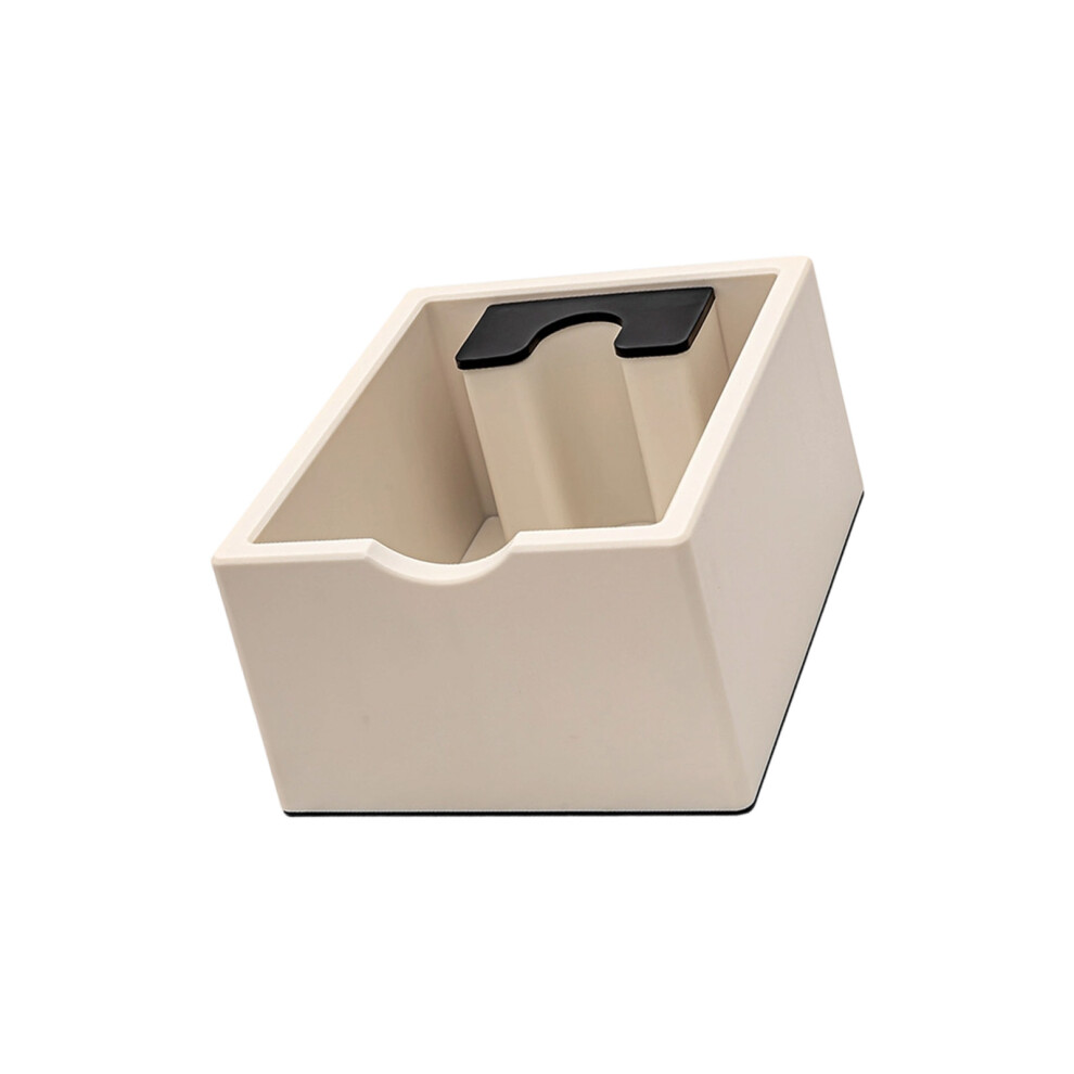 Coffee Grounds Container Dump Bin Espresso Knocks Box-White 7704000562232