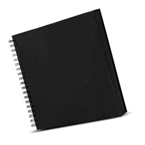 Spirals Binding Design DIY Scrapbook Album for-Black 25