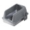 High Side Splash Prevent Cats Litter Box with-Dark gray 1