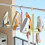 Multipurpose Rotatable Shoe Dryer Hanging Organizers With-Green 6