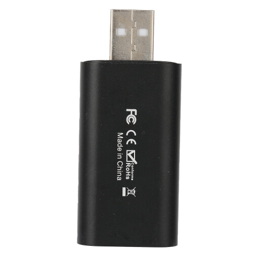 Κάρτα λήψης βίντεο HDMI σε συσκευή λήψης υψηλής ευκρίνειας USB2.0, συμβατή με ζωντανή 1