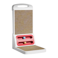 Grote afneembare kattenkrabplank met dikke PP-materialen 90-Rood