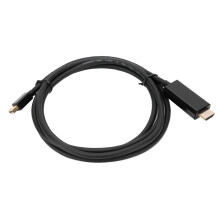 Mini DisplayPort naar HDMI-kabel met ondersteuning voor High Definition Mirror Mode, Ultra HD4K Dual Mode en DisplayPort-compatibel voor MacBook, Mac
