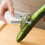 Space Saving Foldable Nonrust Steel Fruit Vegetable Peeler-Gray 4
