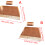 Double SurfaceS Foldable Mat Artisanal Woven Rattan-Narcissus B 2