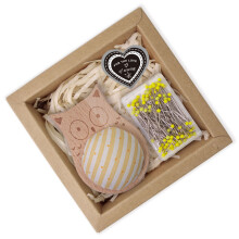 Sewing Pin Cushion Pin Holder with 100Pcs 38mm Stainless-Yellow