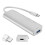 USB Hub υψηλής ταχύτητας επέκτασης, μίνι φορητός USB C σε USB3.0 4 θύρες μεταφοράς 6