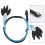 Internal Mini SAS To SATA Cable For Raid Controller High Speed Data Transfer Cable With 4X Sata Connectors 12Gbps Transmission Suitable Server Storage 5