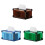 Transparent Acrylic Tissue Box Rectangular Paper-Tea Brown 2
