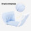 Pet stroller cushion: comfortable pet cushion, pet stroller mat, soft stroller cushion for strollers  soft cushion for strollers 5