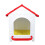 Plastic Hen House Chicken Coops With Silicone Pad Easy-Red 1