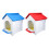 Plastic Hen House Chicken Coops With Silicone Pad Easy-Red 4