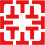 Courts line marker, windproof, for throwing down, for courts, temporary line marking red 4