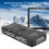 Διακόπτης USB KVM για υπολογιστές VGA, Διακόπτης USB VGA KVM 4 θυρών με τηλεχειριστήριο 7
