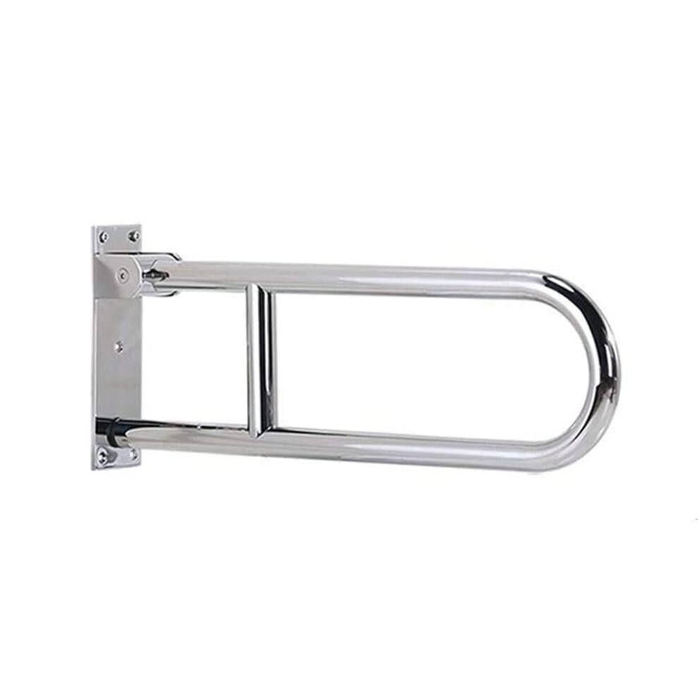 Bathroom Grab Bar Foldable Shower Safety Rail for Elderly with AntiSlip Rustproof Stainless Steel