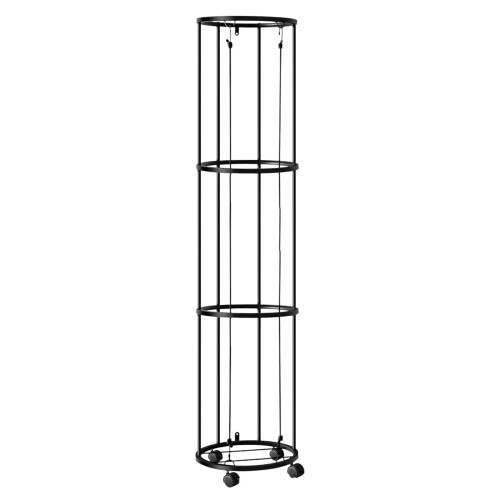 Support de rangement roulant pour basket-ball, avec roues,-L