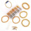 Perles de lettres artisanales, perles d'espacement-Style 2 7