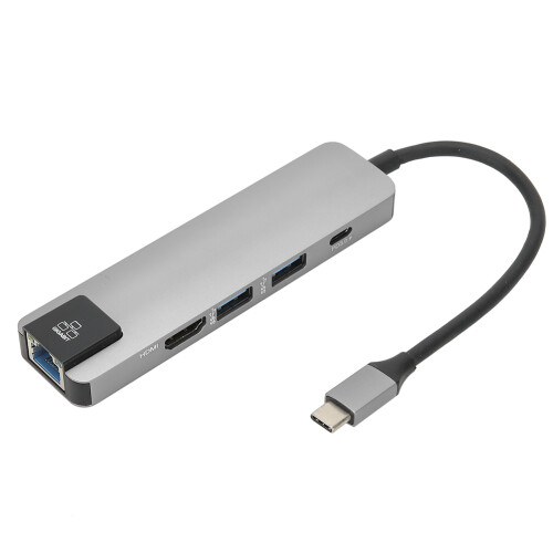 Διανομέας USB C για MacBook Pro, προσαρμογέας HDMI 4K με θύρα Ethernet και σταθμό φόρτισης PD