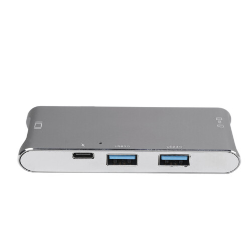 Προσαρμογέας πολλαπλών θυρών USB C Hub, σταθμός σύνδεσης 6 σε 2 USB C με έξοδο 4K HDMI 2