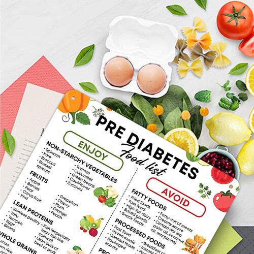 Diabetes Diet Checklist Chart (Boxed) 1