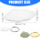 Ceramic Presentation Dish With Cloud Outline for Home-White 6