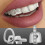 Trendy Horizontal Bar Teeth Jewelry Double-A silver set 3