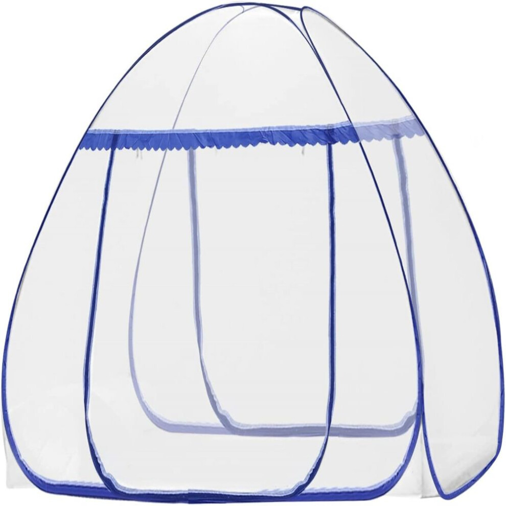Pop Up Bed Net Tent, Easy Installation for Twin to King Size Beds, Portable and Washable, Suitable for Indoor and Outdoor Use (180*200*150CM)