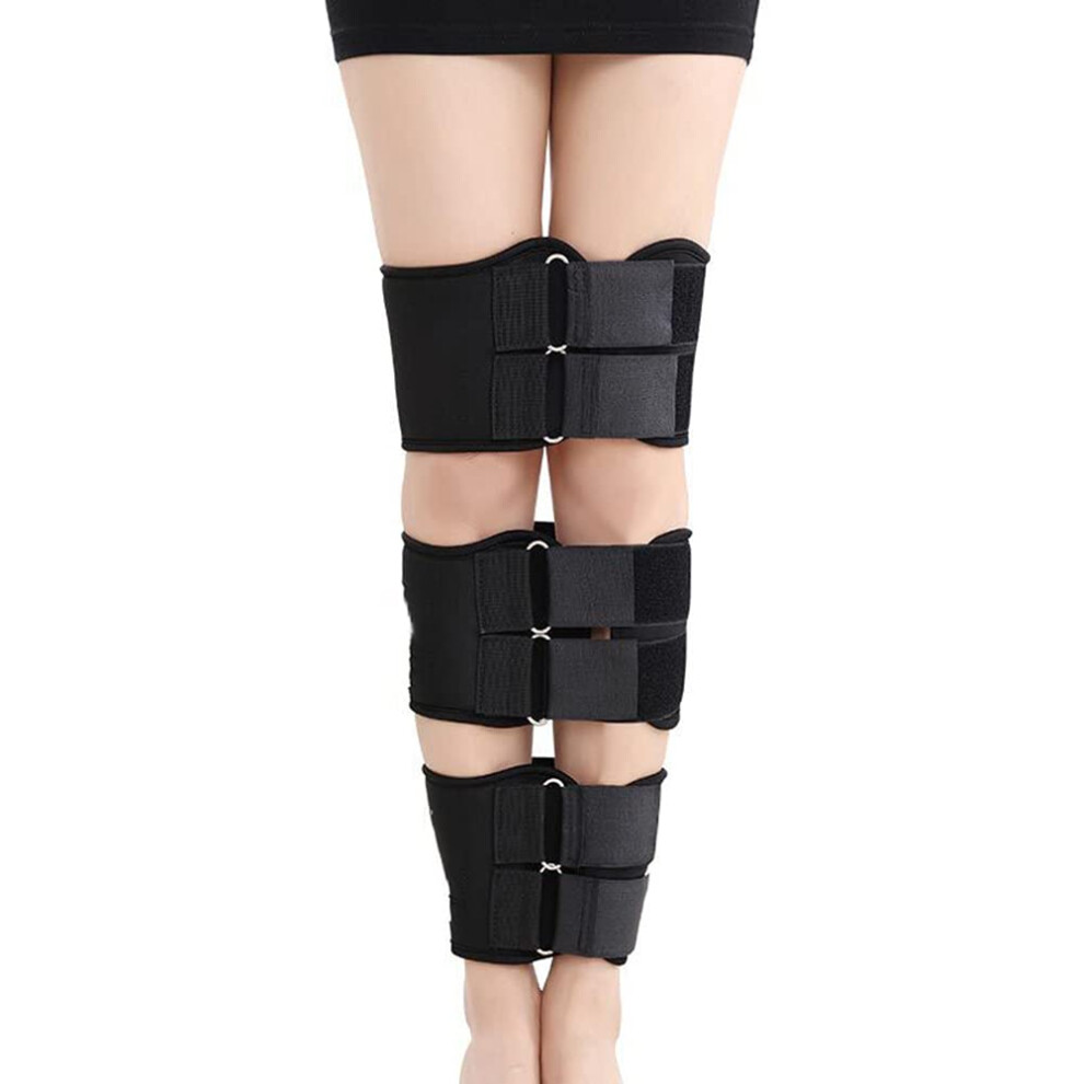 Purple Leg Corrector Device, X/O Type Leg Correction Belt, Adjustable Leg Posture Corrector Belt, Xxl