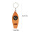 Emergency Whistle Keychain Magnifier Temperature-Orange 4
