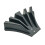 Rain Water Drainage Disperser Wear Resist Gutter-Black 1