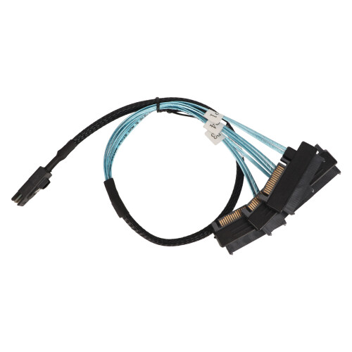 Εσωτερικό καλώδιο Mini SAS σε SATA, SFF-8643 σε SATA Forward Breakout, καλώδιο σκληρού δίσκου ελεγκτή 1