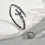 Unisex Swords Design Openable Adjustable Ring And Bangle Set 4
