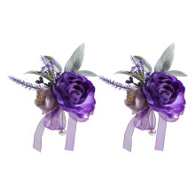 Elegant Silk Floral Arrangements Brooch/ Wrist Flower-Cornate