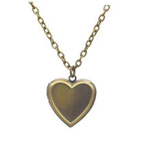 photo locket charm with antique photo, necklace for women