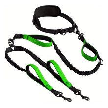 Reflective Double Dog Leash for 2 Dogs, Padded Handles, Dual Dog Leash for Medium and Large Dogs, Training, Jogging, Walking