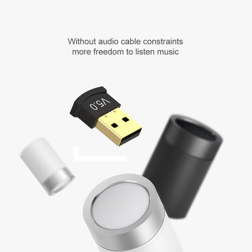 Ασύρματος προσαρμογέας Bluetooth, υψηλής ποιότητας κοιλιακοί και μεταλλικό υλικό για 1