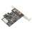 Κάρτα ελεγκτή Firewire, chipset Texas Instruments, ταχύτητες μεταφοράς δεδομένων υψηλής 4