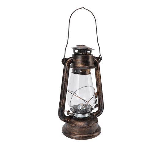 Petroleumlampe aus Glas, Kerzenleuchter, Laterne,