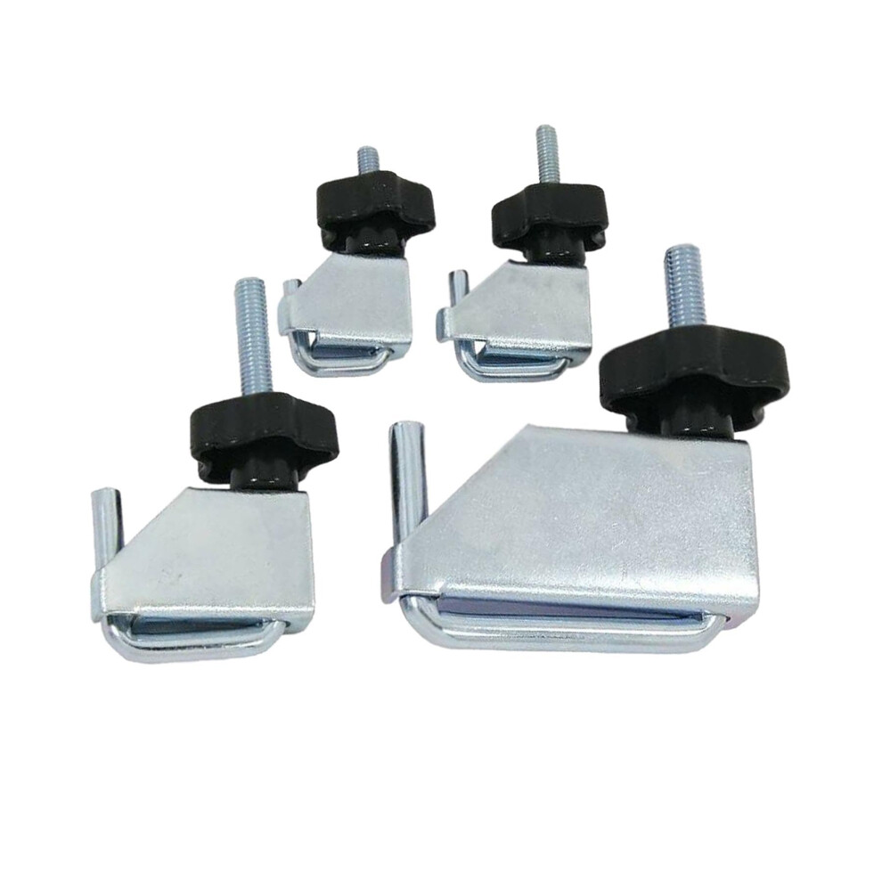 Fuel Brake Line Hose Clamp 4Pc Set For Fuel Lines, Vacuum Lines, Transmission Lines Garage Tool Clamps Set 9365049172776