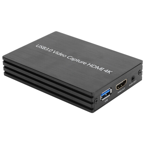 Κάρτα καταγραφής HDMI 4K, συσκευή καταγραφής ήχου και βίντεο Plug and Play, κουτί ροής 1