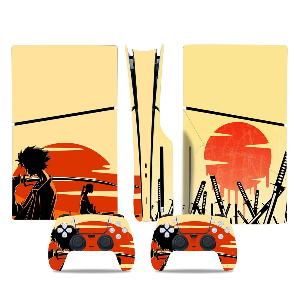 Console Remote Skin Ps5 Slim Disc Edition And Ps5 Slim Digital Edition Vinyl Wraps For Console And Controller Scratchresistant 97054 9365049173131