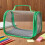 Butterfly Tent, Clear Mesh Terrarium Habitat, Foldable View Container for Observation 2