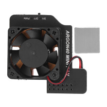 Soluzione di raffreddamento per Raspberry Pi, ventola silenziosa per Raspberry Pi 4B 3B+ 3B, ventola compatta in ottone Hypro con velocità