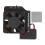 Raspberry Pi Cooling Solution, Quiet Fan for Raspberry Pi 4B 3B+ 3B, Compact Brass Hypro Sleeve Fan with Adjustable Speed, Support for Robotic Project 1