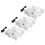Advanced Cooling Solution, Silent Led Light Enhanced Frame Soft Fan Blade Cpu Cooling Fan For Computer Pc Cases 5